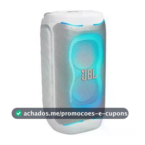 Caixa de Som Bluetooth JBL PartyBox Club 130 200W Branco