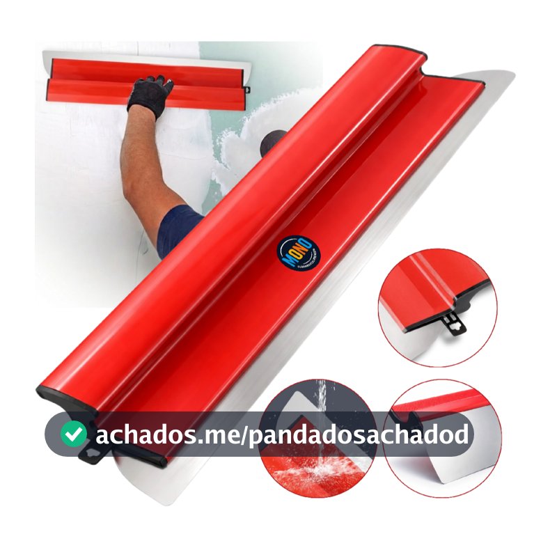 Berox Desempenadeira 60cm Massa Corrida Drywall Acabamento Gesso Profissional
