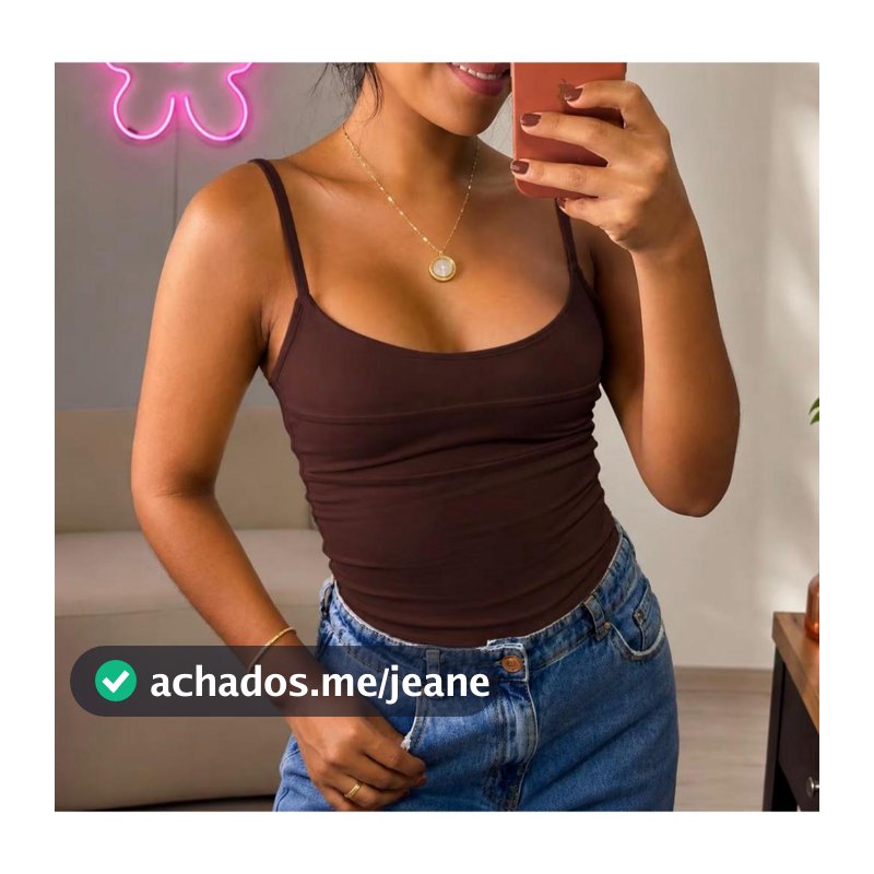 Regata Feminina Blusa Alça fina Poliamida Premium Fitness Casual com top embutido