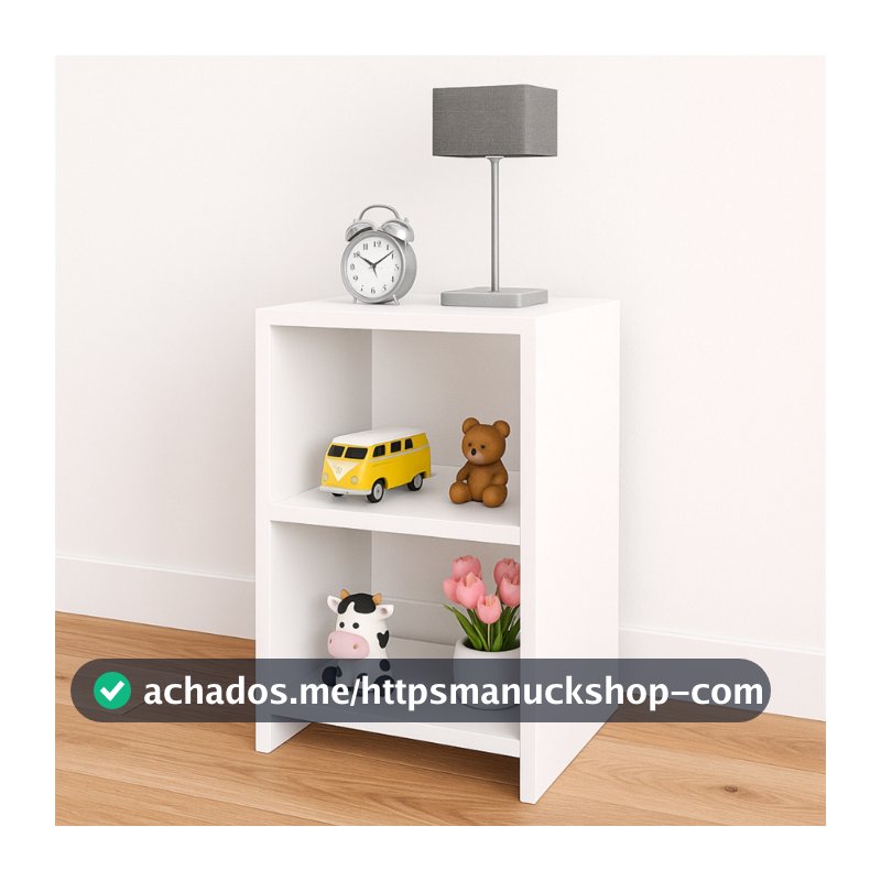 Mesa de Cabeceira Nicho Para Quarto Aparador Multiuso