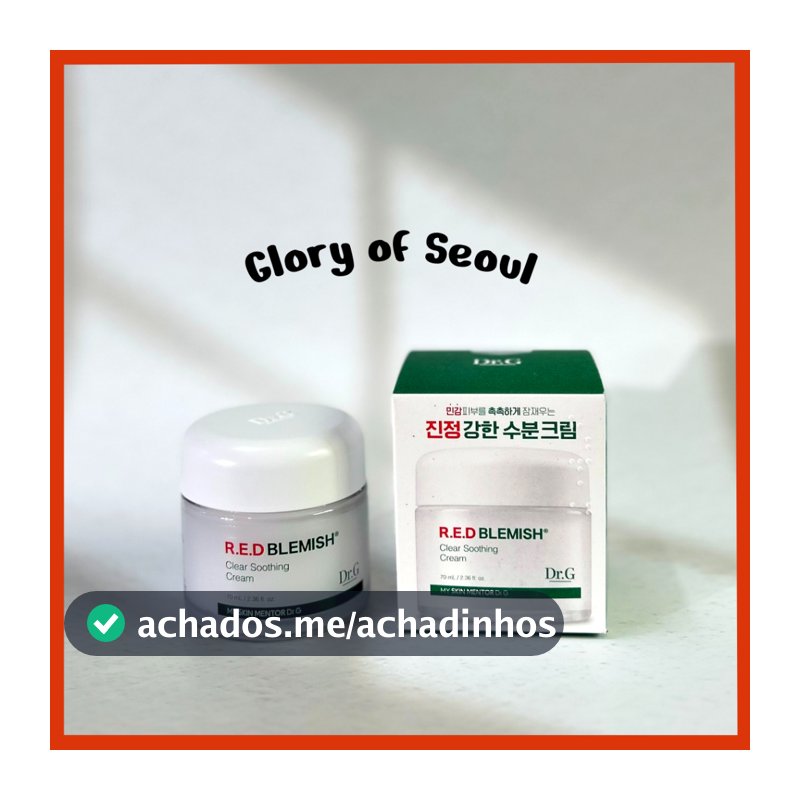 [Dr.G] R.E.D Blemish Clear Soothing Cream (70ml/50ml) 5-cica complex
