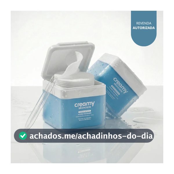 Pore Refiner Creamy Skincare Suavizador de Poros 70 Pads