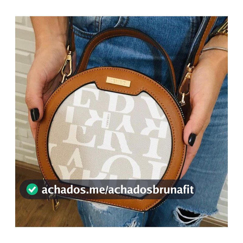 Bolsa Feminina Veryrio Baú Duplo Compartimento Estruturada Estampada Luxuosa Alça Transversal