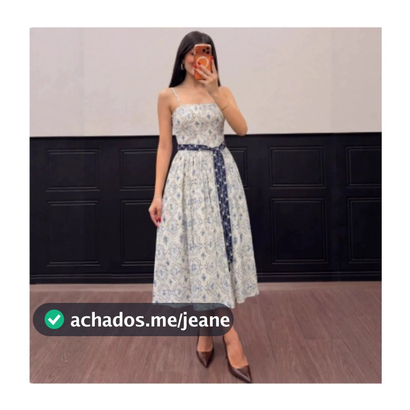 Vestido Sexy De Tiras Com Estampa Floral E Cinto Saia Evasê De Comprimento Médio 202610-1