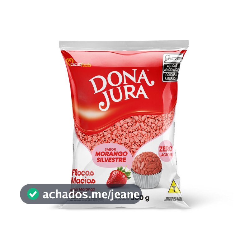 Flocos Macios Sabor Morango 300g
