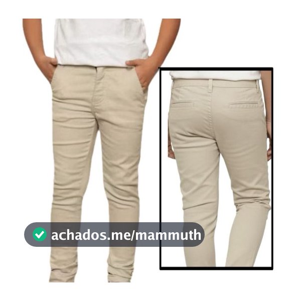 Calça Infantil Masculino Esporte Fino Jeans Varias Cores Menino LANÇAMENTO