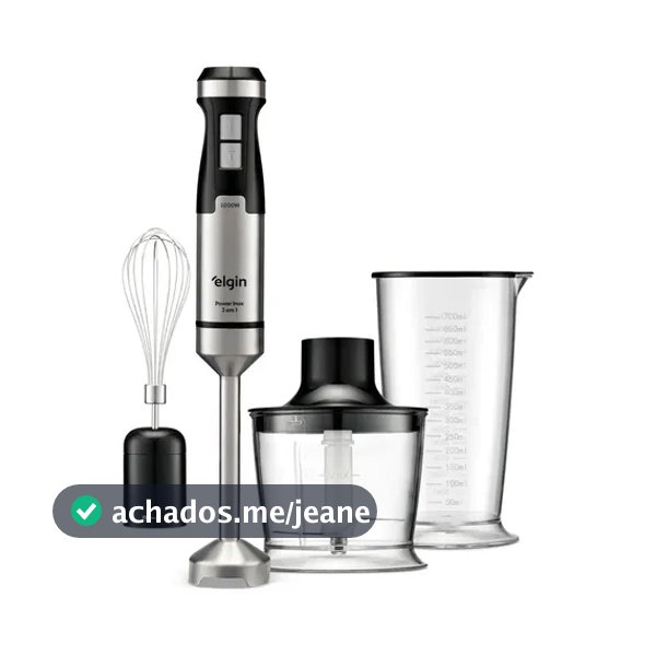 Mixer 3 Em 1 Power Inox Elgin 1000w MIX3X Triturador Inox
