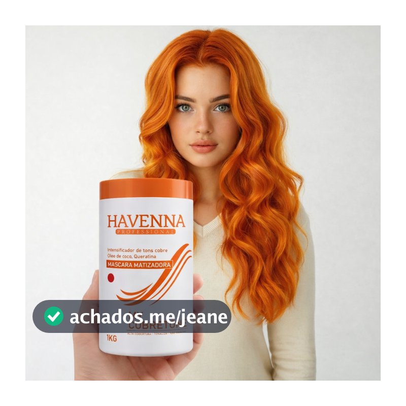 Máscara tonalizante - S/ Amônia Ruivo- Eleita a melhor máscara Tonalizante- Pronta entrega