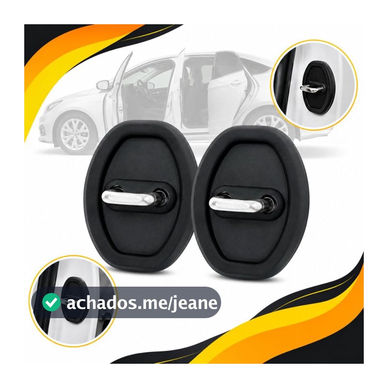 Protetor de Porta do Carro - Amortecedor Borracha Anti Colisão