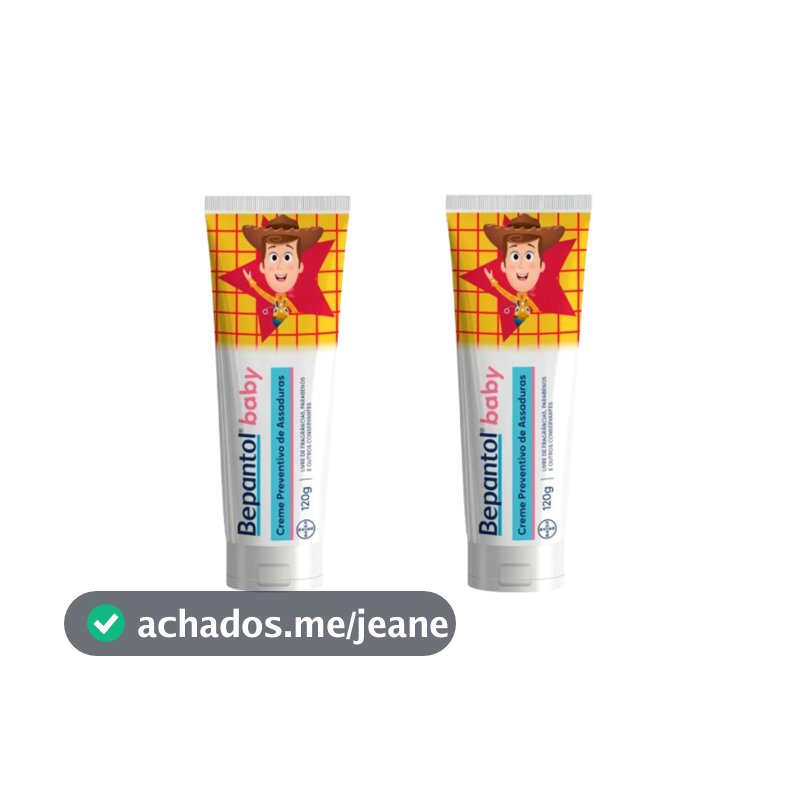 Kit 2 Bepantol Baby 120g - Pomada de Assadura