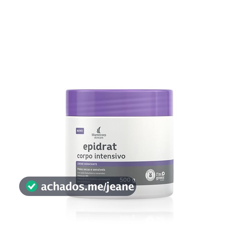 Hidratante Corporal Epidrat Corpo Intensivo 500g