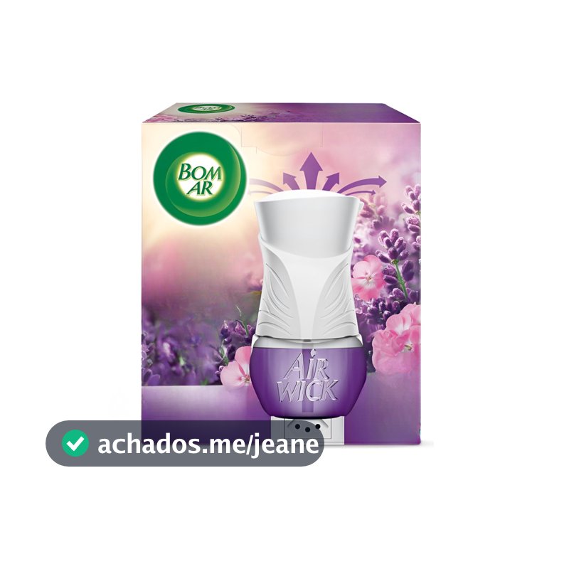 Odorizador Elétrico Aplicador + Refil 16ml Bom Ar