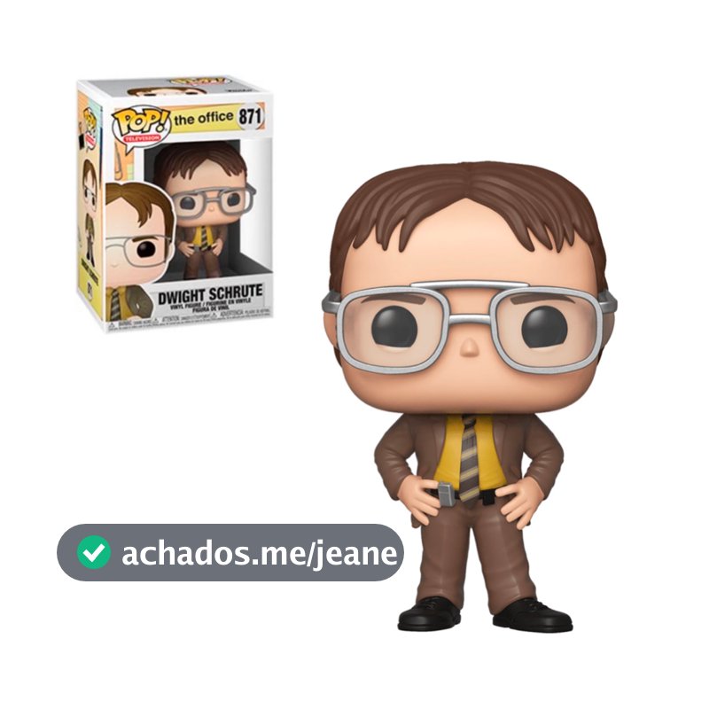 FUNKO POP THE OFFICE - DWIGHT SCHRUTE 871 NOVO ORIGINAL