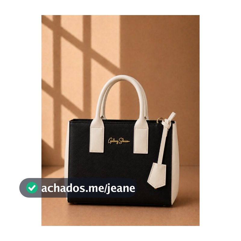 Bolsa Tiracolo Feminina Moderna Alça Transversal Em Couro Sintético Versátil Anjik Chique Gaby Show