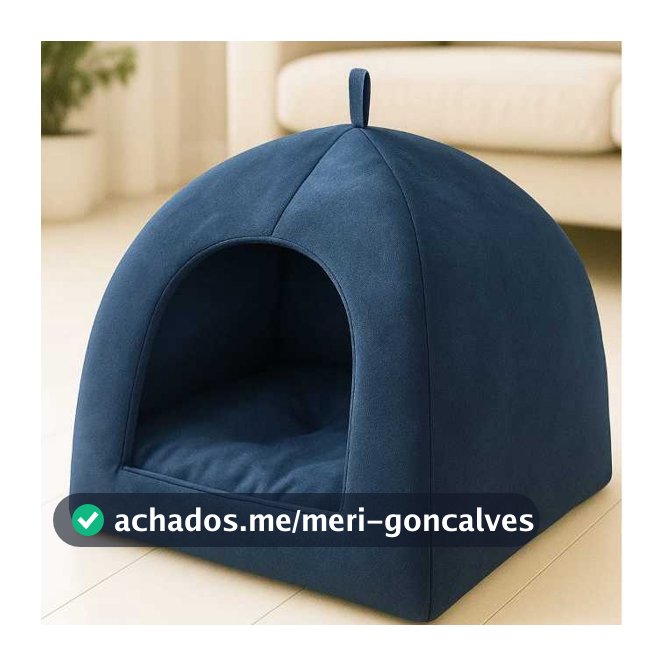 Cama para cachorro Cabana Pet Tenda 2 em 1 Gato Cães Impermeável Lavável P a G