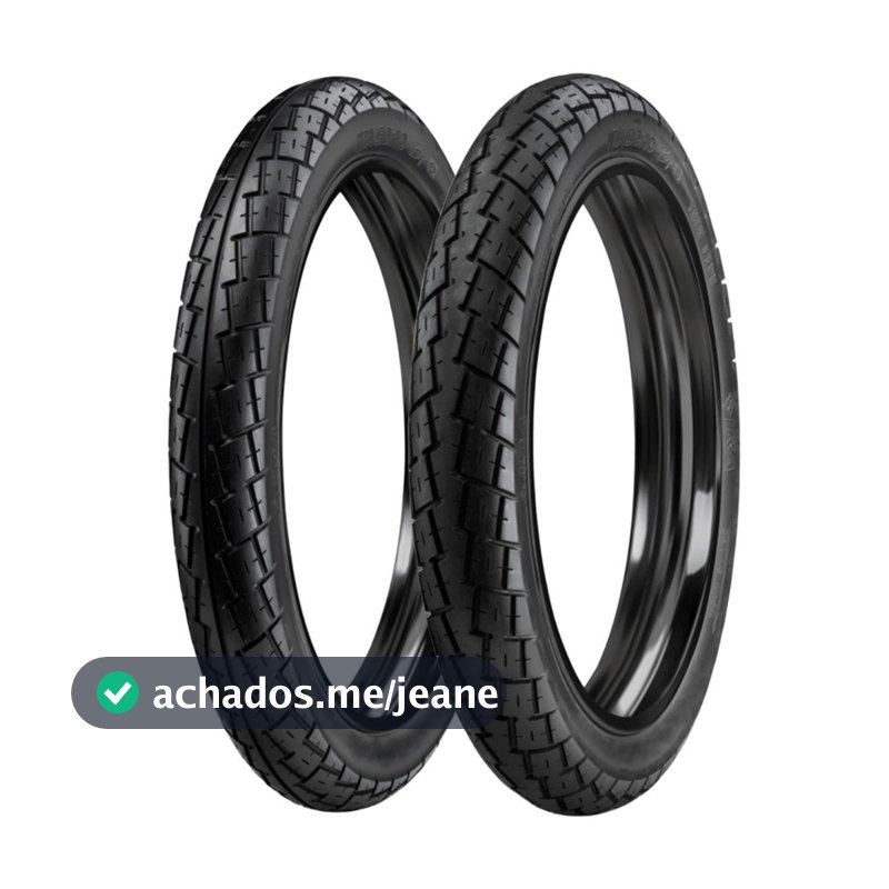 Par Pneus Aro 17 e Aro 14 Ira Soho 80/100-14 + 60/100-17 Biz100/125