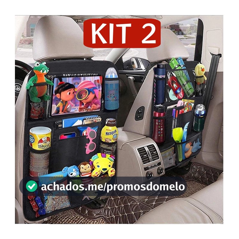 Bolsa de armazenamento de encosto de banco de carro