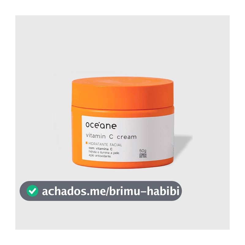 Creme Hidratante Facial com Vitamina C – Vitamin C Cream 50g