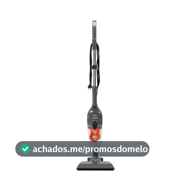 Aspirador de Pó Vertical Philco Ciclone 2 em 1 1400W PAS1550C
