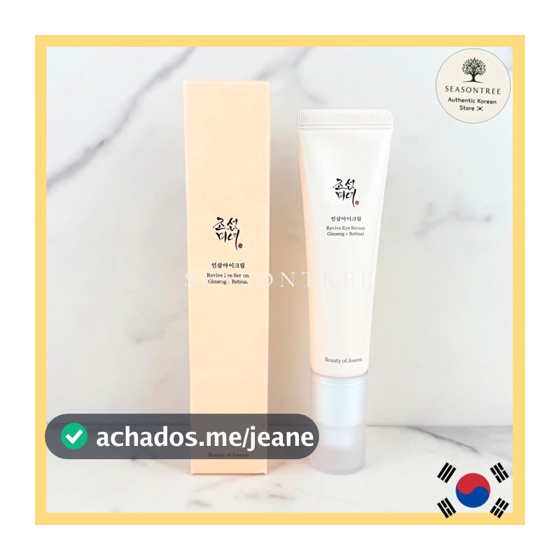[Beleza De JOSEON] Creme Para Olhos Ginseng 30ml – Cuidado Nutritivo E Suavizante
