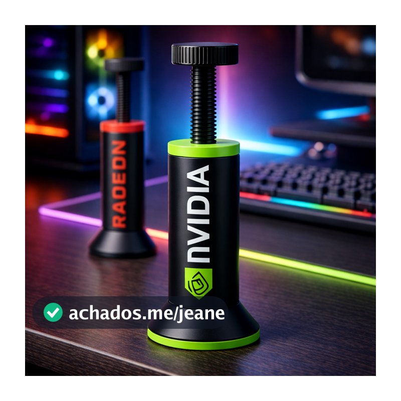 Suporte Ajustável Vertical para GPU Placa de Vídeo Anti Sag Universal para Gabinete PC Gamer