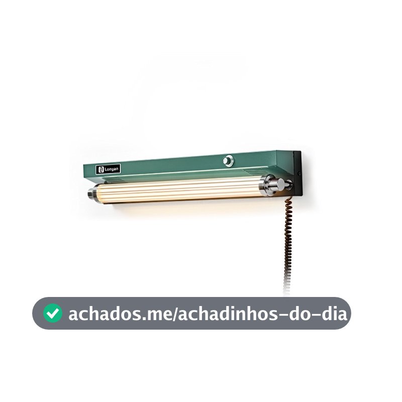 Luminária Parede LONYAN Com Fio Bivolt 18W LED E27 Retrô Vintage Industrial Metal Decoração Quarto Sala Hall de Entrada