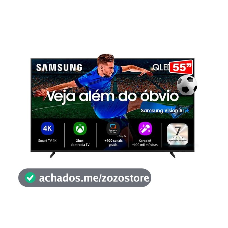 Smart Tv Samsung 55" QLED UTRA 4k Vision Ai QN55QEF1 HDR 130W