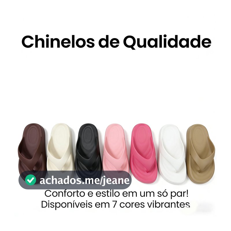 Chinelo Slide EVA Macio para Idosos - Amortecimento e Conforto para Caminhadas Leves