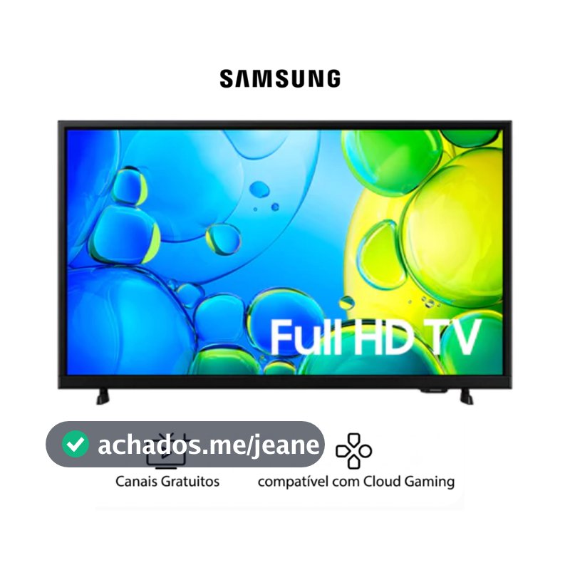 Samsung Smart TV 43 Polegadas FHD Modelo Ls43f6000fgxzd  Xbox Cloud Gaming Com Canais Gratuitos