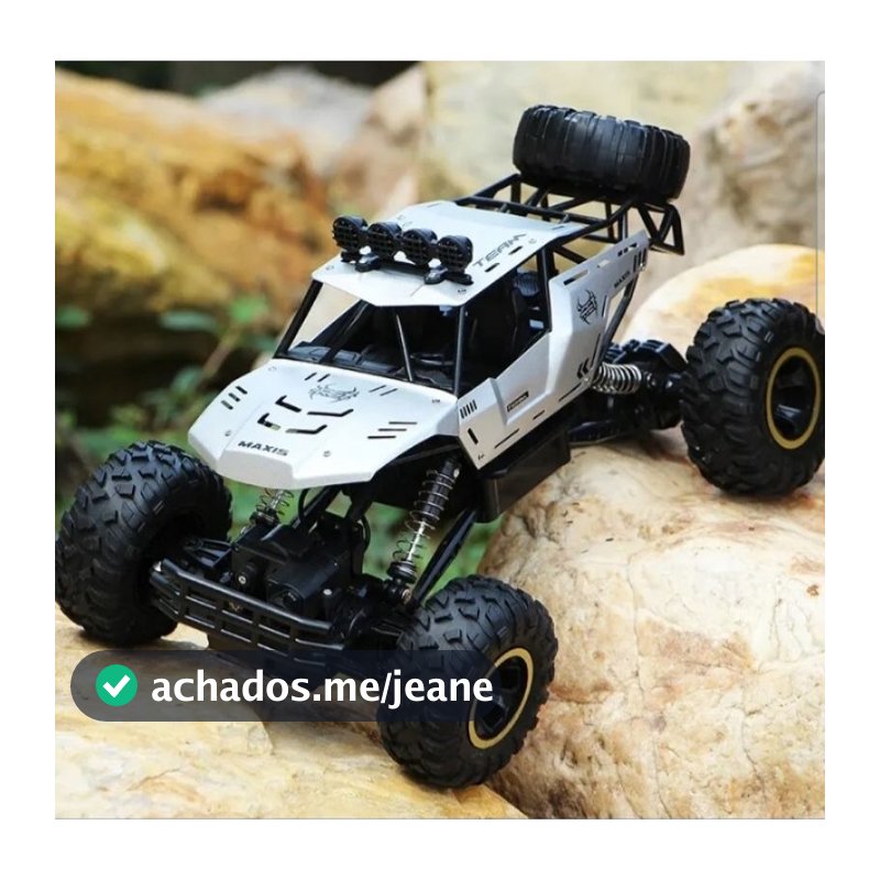 carro controle remoto com luzes LED , 4WD, tração 4x4