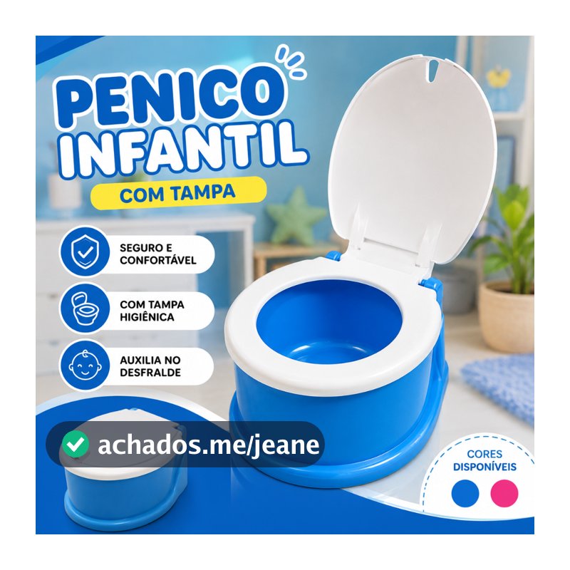 Troninho Infantil Penico Para Bebê Desfralde Pinico