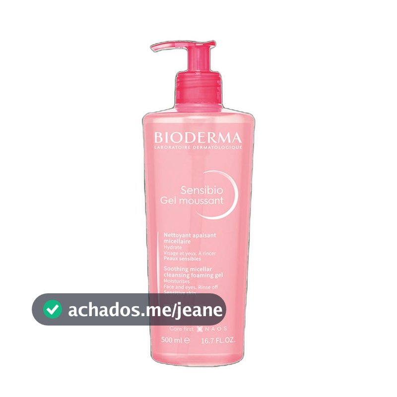 Bioderma Sensibio Calmante e Hidratante Gel de Limpeza 500ml