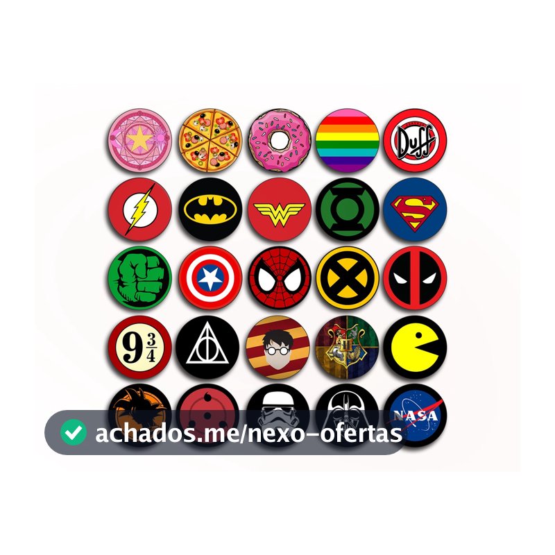 Kit 04 Porta Copo Descanso de Copo Geek Vários Modelos Neoprene 9cm geek Original Geek dh