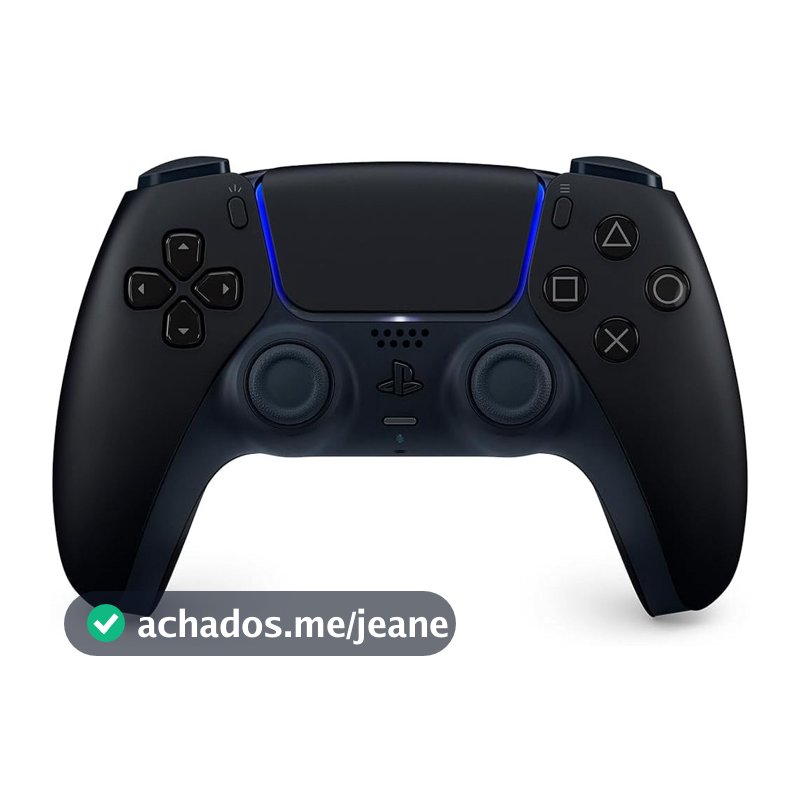 Controle sem fio DualSense™, Midnight Black