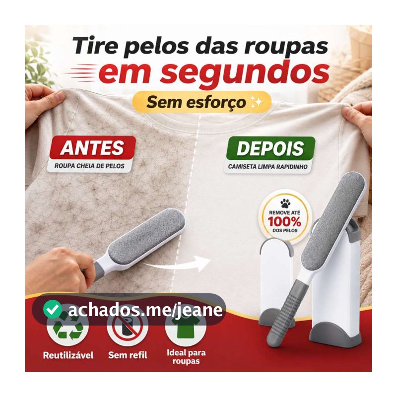 Rolo de Tira Pelos Escova Removedor de Pelos de roupas Reutilizável Tira de cama Cachorro e Gato