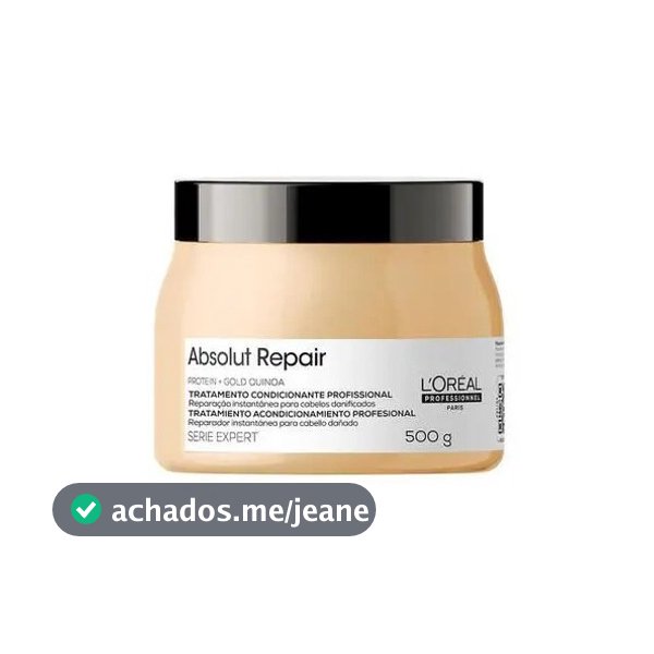 Absolut Repair Gold Quinoa Máscara 500g L'oR QUINOA creme hidratante