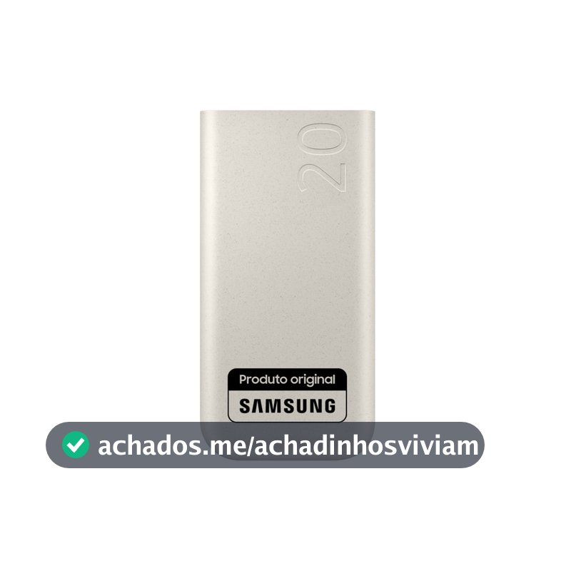Bateria Carregador Portatil 3x USB-C 20000mAh Super Rapida 45W