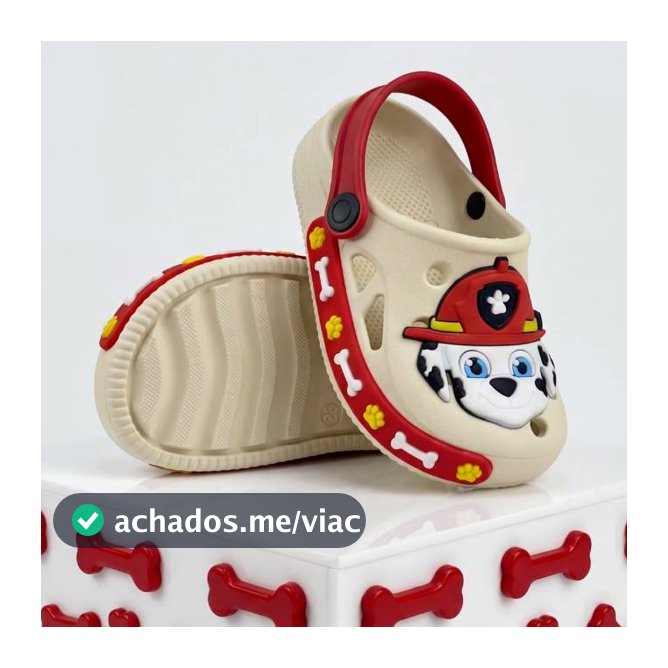 BABUCHES PATRULHA SALVADORA CONFORTAVEL MENINAS E MENINOS