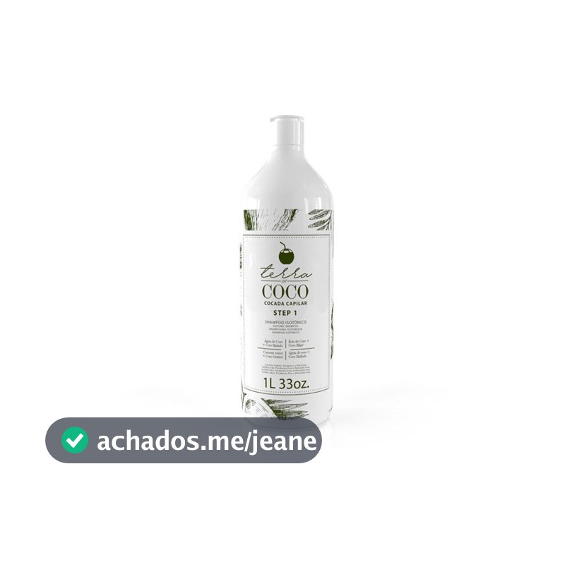 Shampoo Isotônico Sulfato Free 1L - Terra Coco