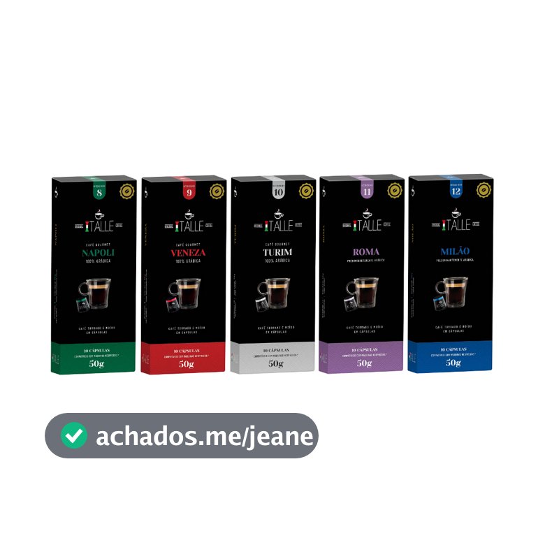Cápsulas Nespresso Café Italle 50 Unidades