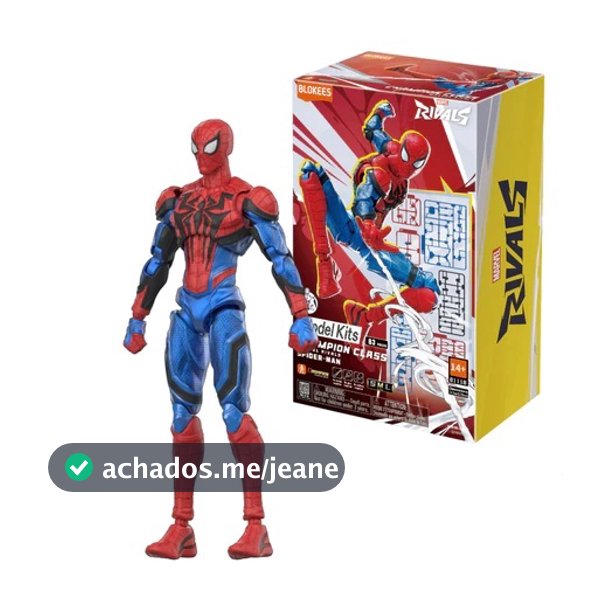 Homem Aranha Blokees Articulado 42 Pontos 83pcs