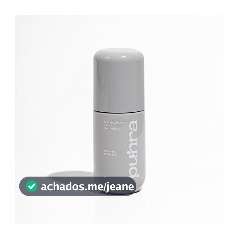 Serum de Peptídeos Puhra Skincare para Rosto Hidratantes Faciais Emabalgem Minimalista