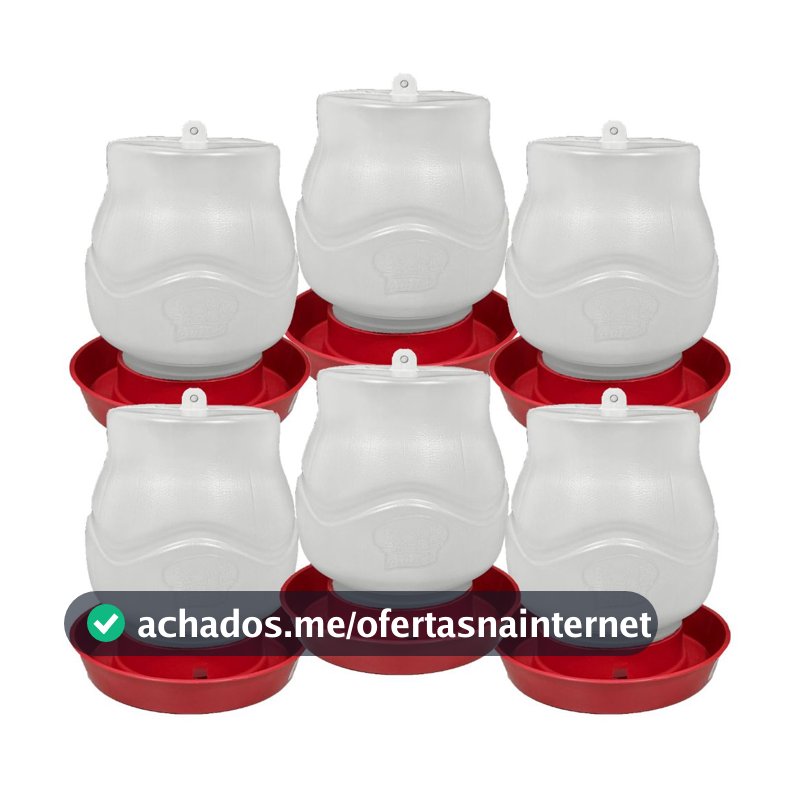 Bebedouro Automático Rosca 2 Litros Galinha e Aves