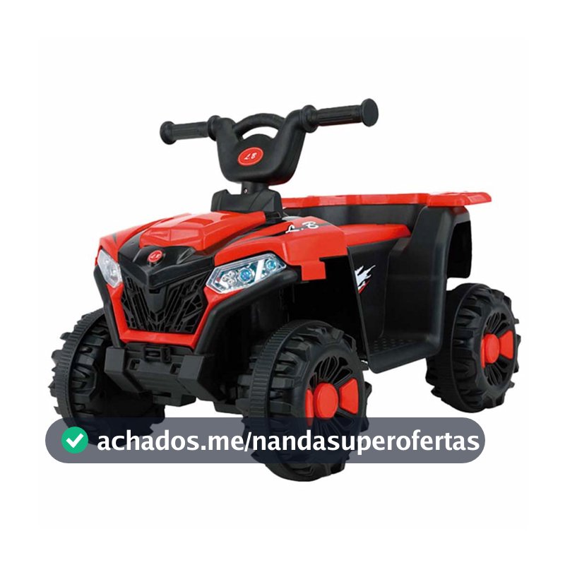 Quadriciclo Infantil Elétrico Marcha Frente e Ré Zippy Toys