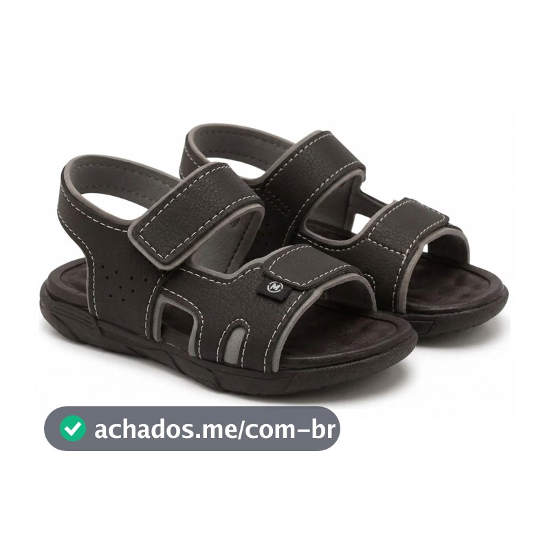Sandália Papete Infantil Molekinho Escolar Masculina Básica Calce Facil Confortável Original  .MG  a  vans b v n m ?,  a