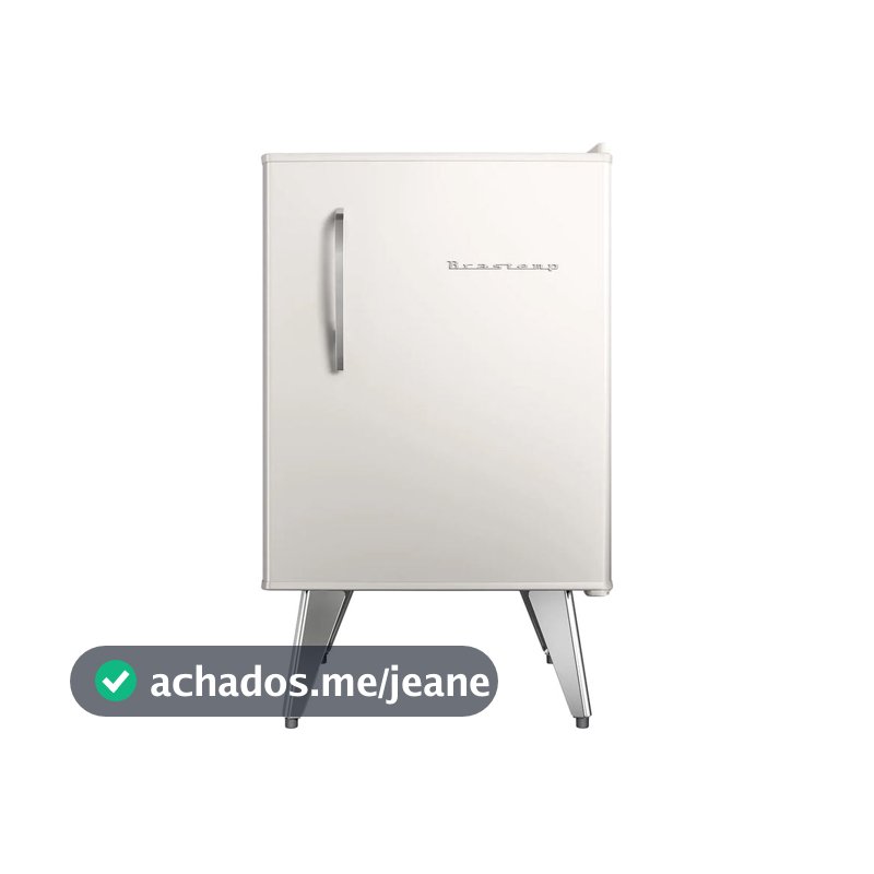 Frigobar Brastemp Retrô 76 Litros Classic White - BRA08MB