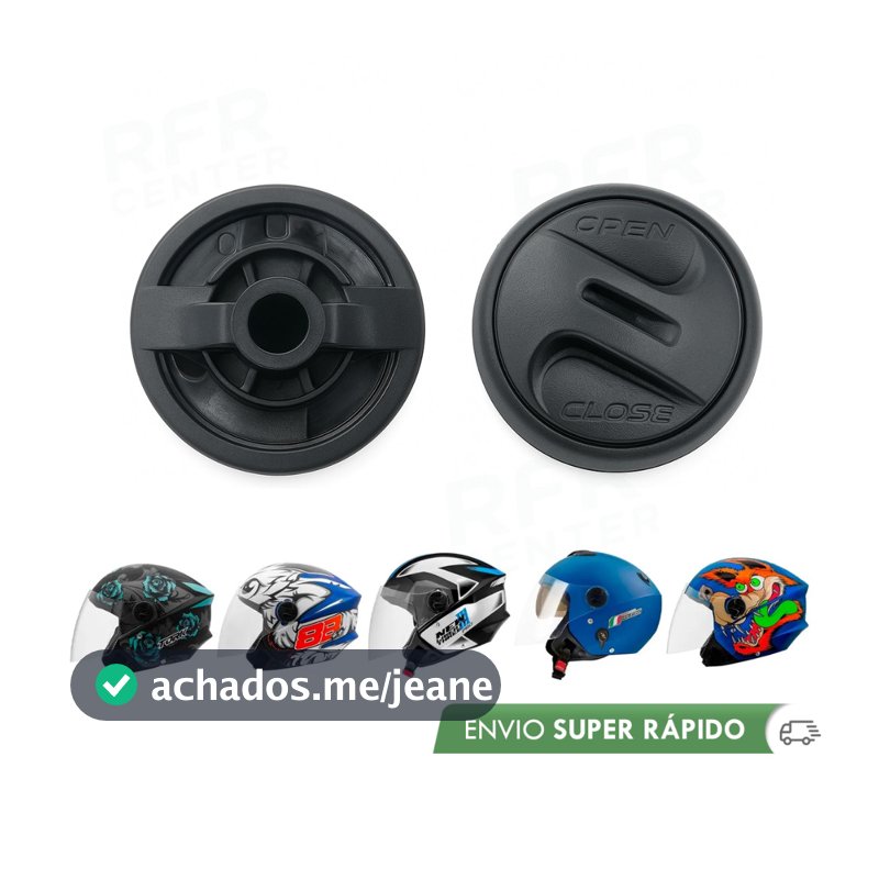 Reparo Botões Trava Viseira Capacete Pro Tork New Liberty