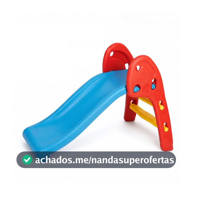 Escorregador Portátil Infantil 2 Degraus Toboga Grande Antiderrapante para Crianças