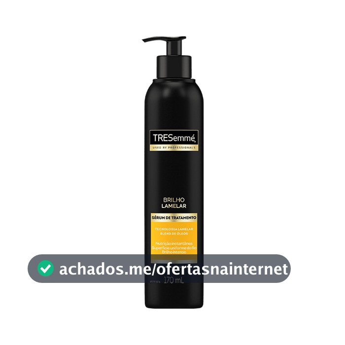 TRESemmé Sérum de Tratamento Blend de Óleos Brilho Lamelar Frasco 170ml
