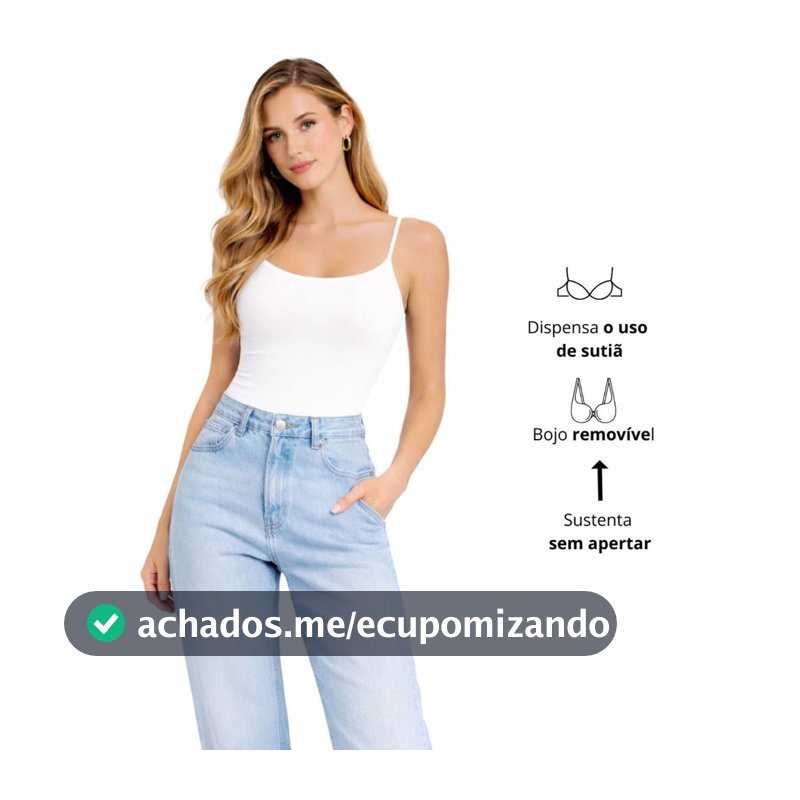 Regata Feminina Blusa Alça fina Poliamida Premium Fitness Casual com Bojo Removível